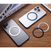Tech-Protect MagMat MagSafe universeller Magnetring, schwarz & silber (2 Stk.)