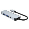 Tech-Protect V2 4-in-1 USB-C-Hub, grau