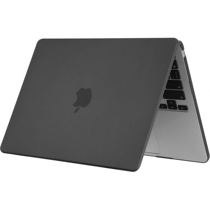 Tech-Protect SmartShell Hülle für Apple MacBook Air 13 2022-2024, mattschwarz