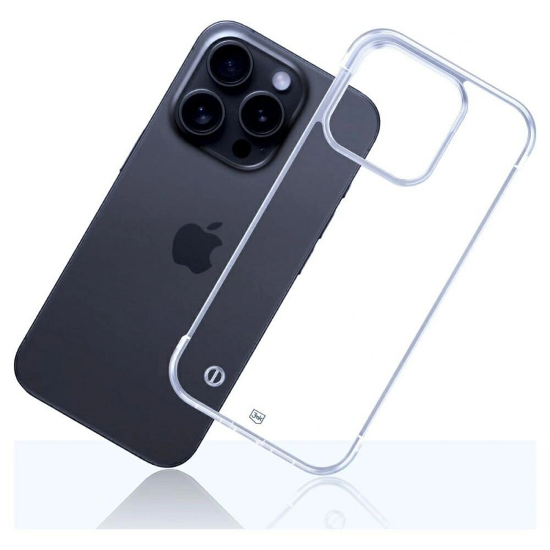 3mk Just20g Clear Case Apple iPhone 15 Pro Smartphone-Hülle, transparent