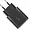 Tech-Protect C30W 2-Port-Wandladegerät, USB-C PD 30W und USB-A QC 3.0, schwarz