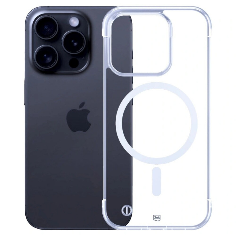 3mk Just20g MagCase Apple iPhone 14 Pro Smartphone-Hülle, transparent