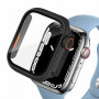 Tech-Protect Defense360 Hülle für Apple Watch 4/5/6/7/8/9/SE 44/45 mm, schwarz/orange