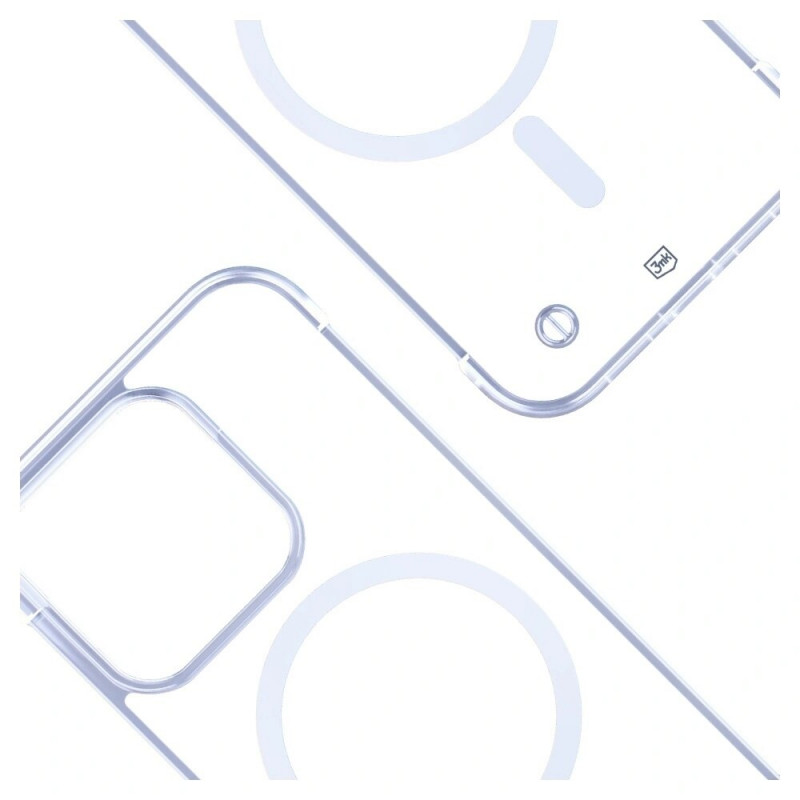 3mk Just20g MagCase Apple iPhone 14 Pro Max Smartphone-Hülle, transparent