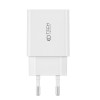 Tech-Protect NC30W 2-Port-Wandladegerät PD 30W QC 3.0, weiß