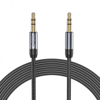 Tech-Protect UltraBoost 3,5-mm-Miniklinke-auf-3,5-mm-Miniklinke-Kabel, 1,5 m, schwarz