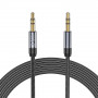 Tech-Protect UltraBoost 3,5-mm-Miniklinke-auf-3,5-mm-Miniklinke-Kabel, 1,5 m, schwarz