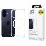 3mk Just20g MagCase Apple iPhone 16 Smartphone-Hülle, transparent