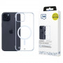 3mk Just20g MagCase Apple iPhone 15 Plus Smartphone-Hülle, transparent