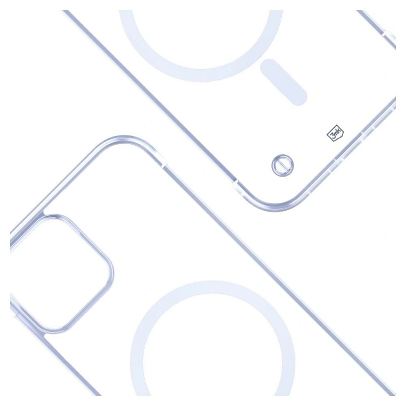 3mk Just20g MagCase Apple iPhone 15 Plus Smartphone-Hülle, transparent