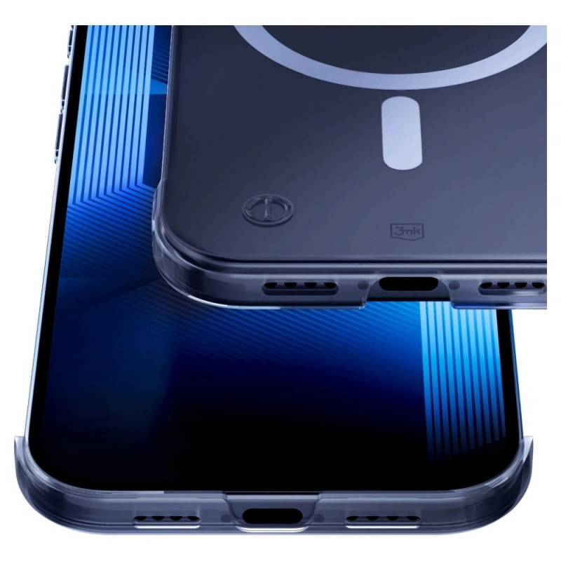 3mk Just20g MagCase Apple iPhone 15 Pro Max Smartphone-Hülle, transparent