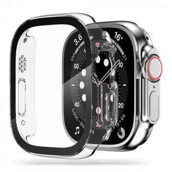 Tech-Protect Defense360 Hülle für Apple Watch Ultra 1 / 2 / 3 49 mm, transparent