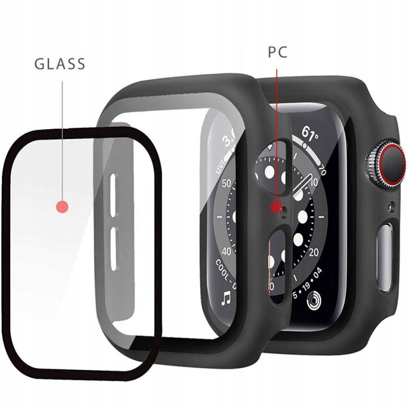 Tech-Protect Defense360 Hülle für Apple Watch Ultra 1 / 2 / 3 49 mm, transparent