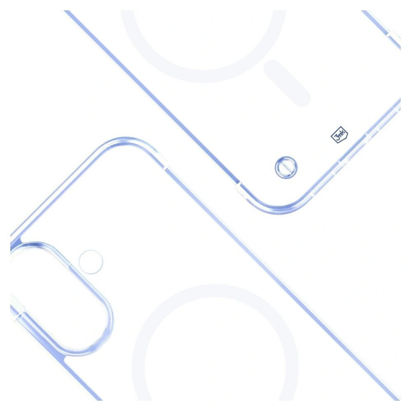 3mk Just20g MagCase Apple iPhone 16 Plus Smartphone-Hülle, transparent