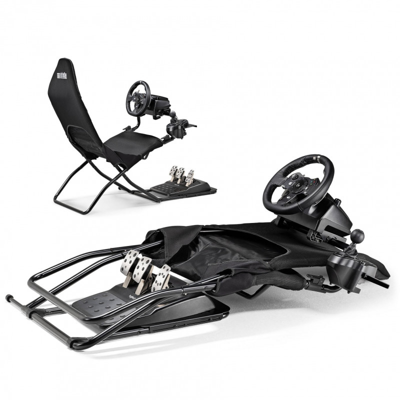 Next Level Racing GTLite Air faltbares Cockpit, SIMAERO Mesh, schwarz