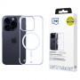3mk Just20g MagCase Apple iPhone 16 Pro Max Smartphone-Hülle, transparent