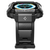 Spigen Rugged Armor Pro Armband-Hülle für Apple Watch Ultra 1 / 2 / 3 49 mm, Schwarz
