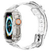 Spigen Rugged Armor Pro Armband-Hülle für Apple Watch Ultra 49 mm, Crystal Clear
