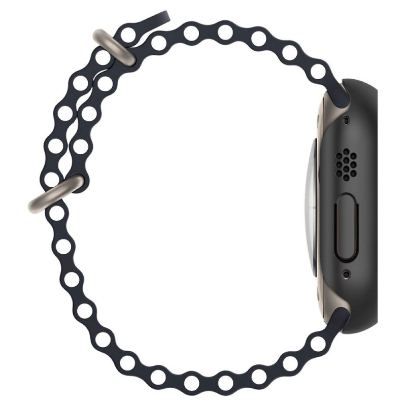 Spigen Thin Fit Hülle für Apple Watch Ultra 1 / 2 / 3 49 mm, Schwarz