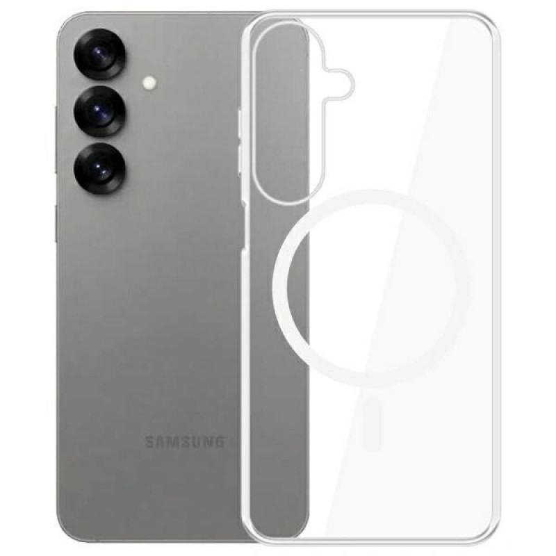 3MK Clear MagCase für Samsung Galaxy S25+, MagSafe, transparent