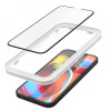 Spigen ALM Glass FC Panzerglas für Apple iPhone 13 / 13 Pro / 14, Schwarz