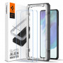 Spigen AlignMaster GLAS.tR gehärtetes Glas für Samsung Galaxy S21 FE (2 Stk.)