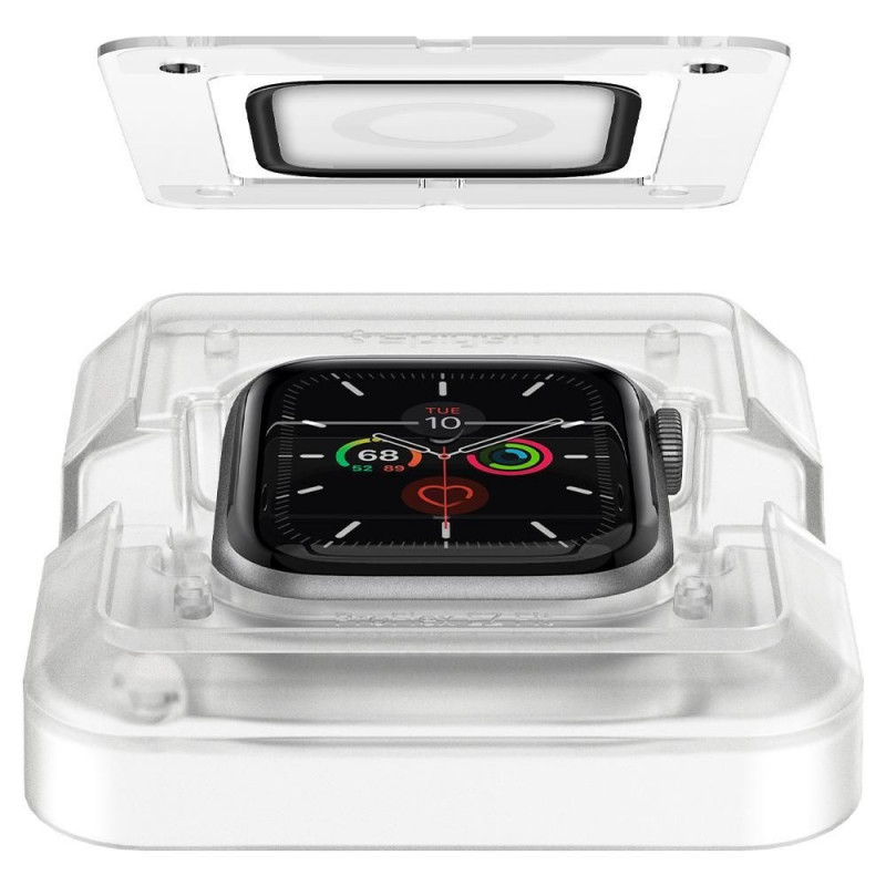 Spigen ProFlex EZ Fit AFL01220 Hybridglas-Displayschutzfolie für Apple Watch 4/5/6/7/8/9/SE 44/45 mm