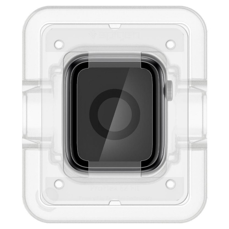 Spigen ProFlex EZ Fit AFL01220 Hybridglas-Displayschutzfolie für Apple Watch 4/5/6/7/8/9/SE 44/45 mm