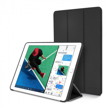 Tech-Protect Smartcase THP770BLK Hülle für Apple iPad 9.7 (2017/2018, 5./6. Gen.), schwarz