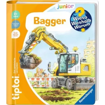 Ravensburger tiptoi Wieso? Weshalb? Warum? Bagger, deutsche Ausgabe