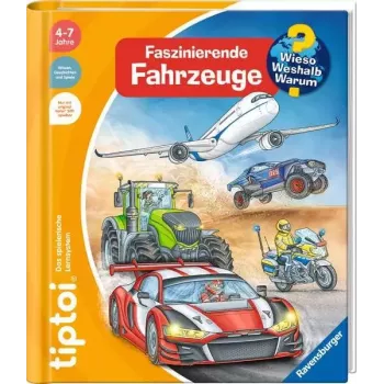 Ravensburger tiptoi Wieso? Weshalb? Warum? Faszinierende Fahrzeuge, deutsche Ausgabe