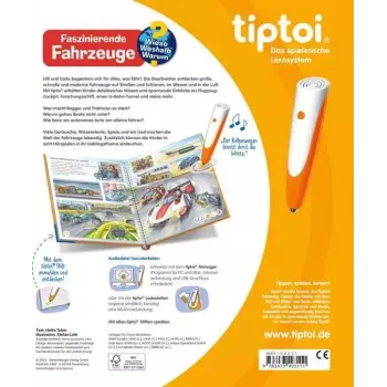 Ravensburger tiptoi Wieso? Weshalb? Warum? Faszinierende Fahrzeuge, deutsche Ausgabe