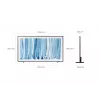 Samsung GQ65LS03HWUXZG The Frame Pro Neo 65-Zoll-4K-TV, Modell 2026, Wireless One Connect Box