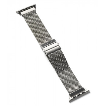 Ringke Metal One Mesh RGK12091 Apple Watch Armband, 44/45/46/49 mm, silber