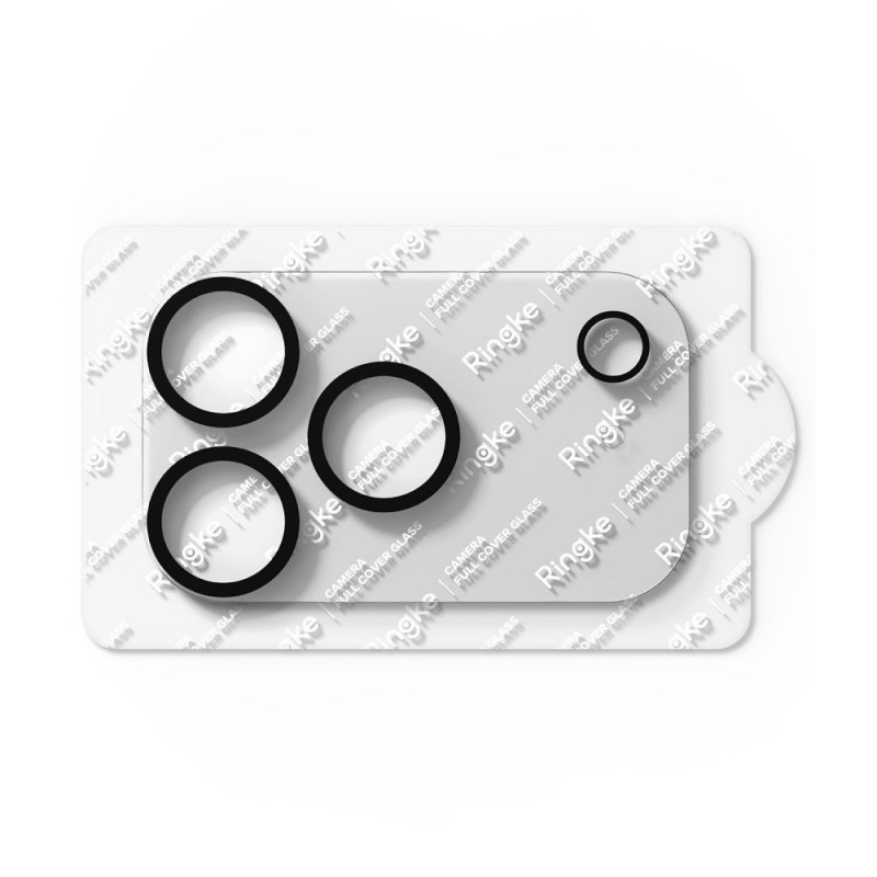 Ringke Camera Full Cover Apple iPhone 18 Pro Objektivschutz für Kamera, 9H gehärtetes Glas, schwarz (2 Stk.)