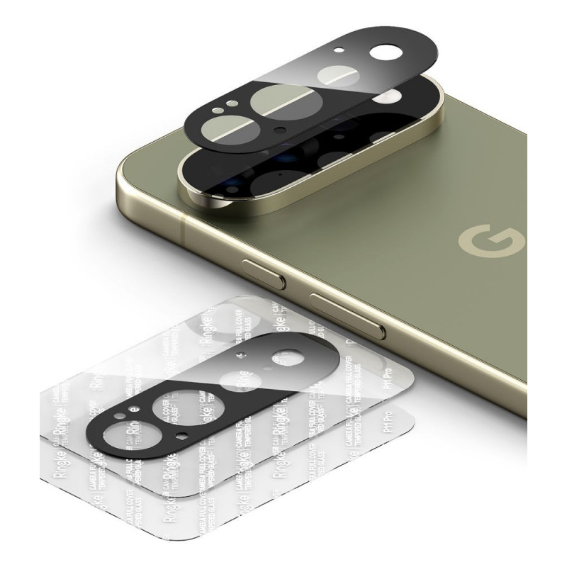 Ringke Camera Full Cover Google Pixel 11 Pro Kameraglas-Schutz, gehärtetes Glas, schwarz (2 Stk.)