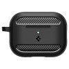 Spigen Rugged Armor ACS09822 Hülle für Apple AirPods Pro 3, Mattschwarz