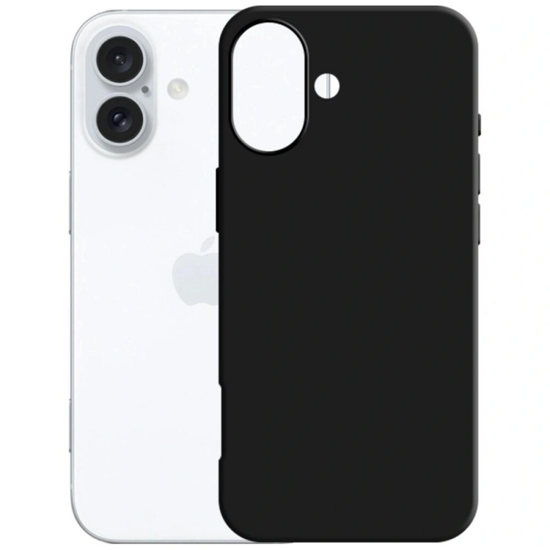 3MK Matt Case Pro für Apple iPhone 16, Schwarz