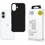 3MK Matt Case Pro für Apple iPhone 16 Plus, Schwarz
