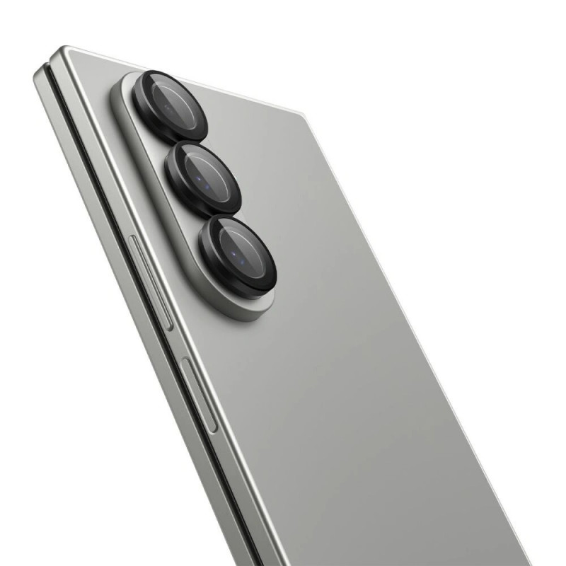 Spigen Optik Pro HD Glas.tR EZ Fit AGL09581 Kameraschutz für Samsung Galaxy Z Fold 7 / 8 Ultra, Schwarz (2 Stk.)