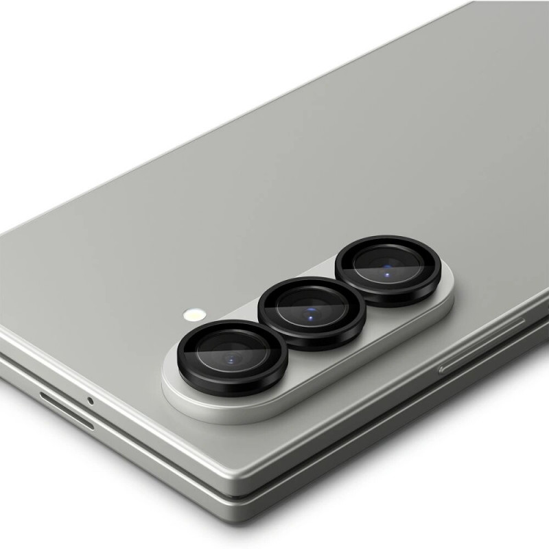 Spigen Optik Pro HD Glas.tR EZ Fit AGL09581 Kameraschutz für Samsung Galaxy Z Fold 7 / 8 Ultra, Schwarz (2 Stk.)