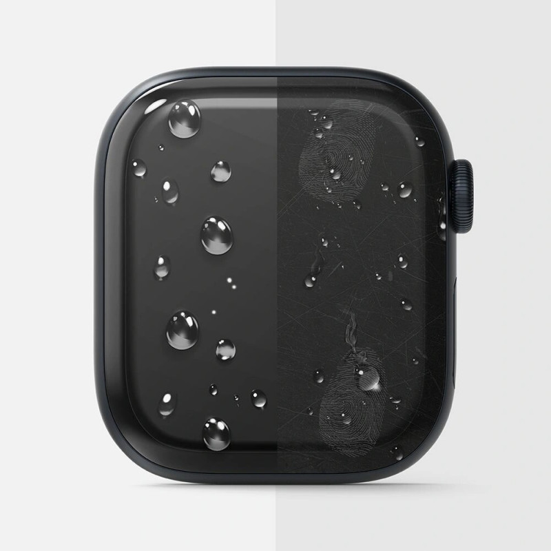 Ringke Dual Easy Displayschutzfolie für Apple Watch 10 / 11 46 mm, Clear (3 Stk.)