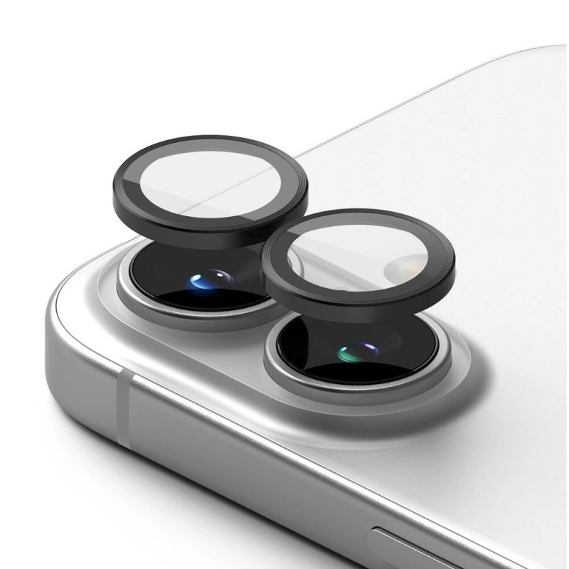 Ringke Kamerarahmen-Schutz für Apple iPhone 16 / 16 Plus, Schwarz (2 Stk.)