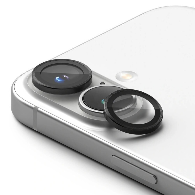 Ringke Kamerarahmen-Schutz für Apple iPhone 16 / 16 Plus, Schwarz (2 Stk.)