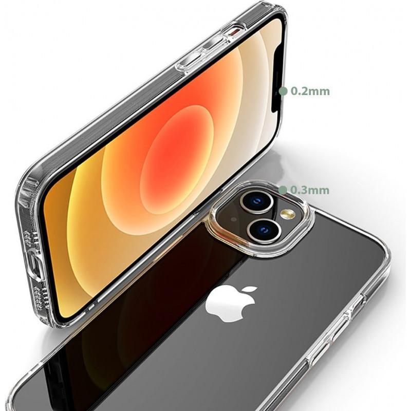 Tech-Protect Flexair Hybrid Apple iPhone 14 Hülle (THP1343), Clear