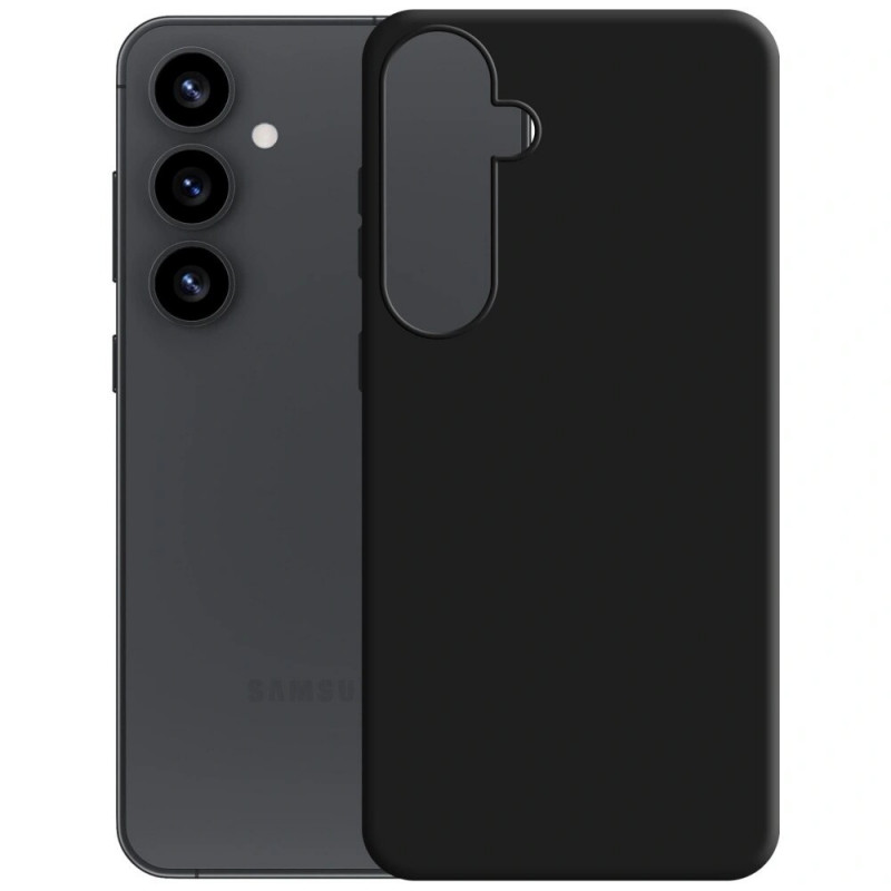 3MK Matt Case Pro für Samsung Galaxy S25, Schwarz