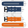 Tech-Protect Iconband THP927NAVBLU Armband für Garmin Fenix 5/6/6 Pro/7, Navy Blue