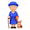 Minix Queen Elizabeth - Queen Elizabeth II With Corgi Sammelfigur