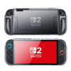 Supcase Crystal Case für Nintendo Switch 2, Frost Black
