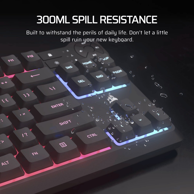 Corsair K55 CORE TKL RGB Gaming-Tastatur
